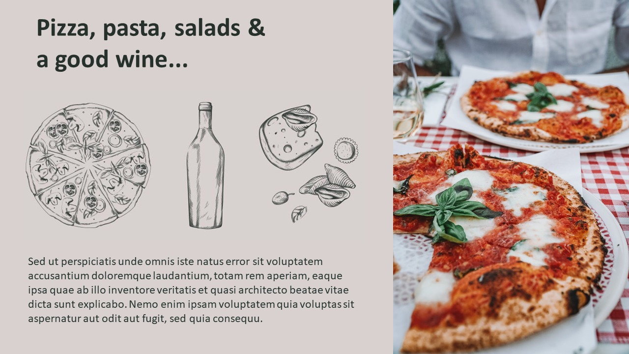 Pizza PowerPoint Templates For Presentation